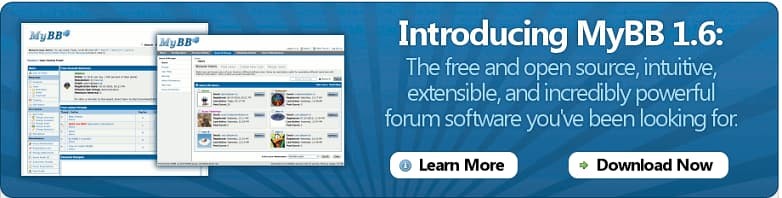 mybb forum software