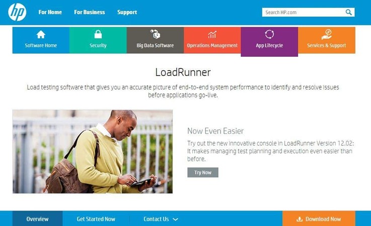 LoadRunner is a load testing tool from Hewlett-Packard(HP)