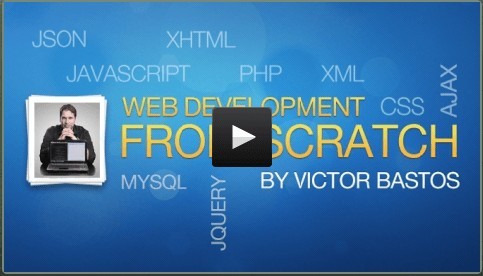 Become a web developer online course video screenshot