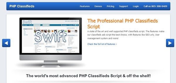 php-classifieds-screenshot