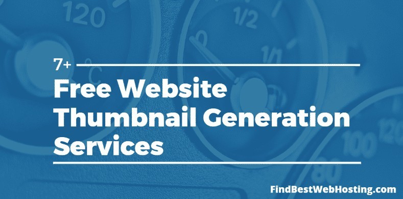 7+ Free Website Thumbnail Generation Services