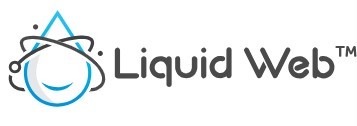 liquidweb logo cloud vps hosting with 100 percent uptime