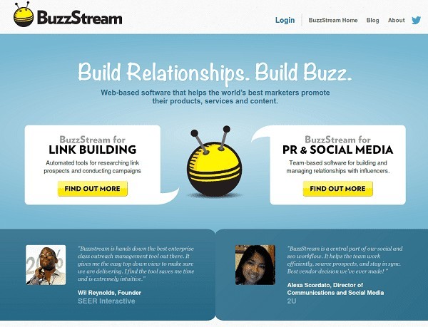 BuzzStream SEO Tool
