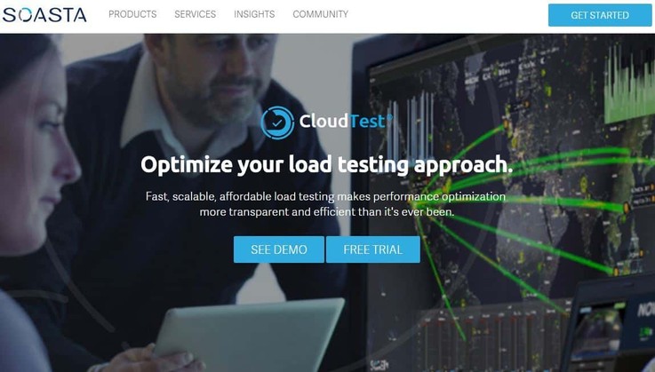 CloudTest from SOASTA is a performance testing tool