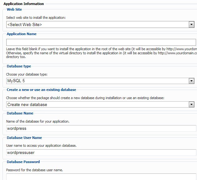 WordPress in Shared Windows Hosting