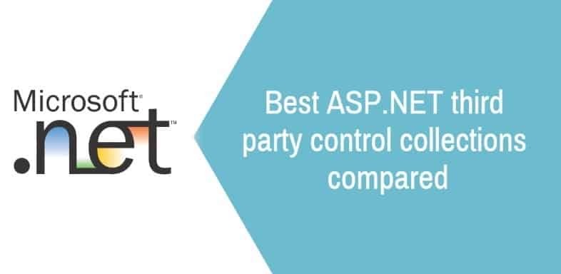 Best ASP.NET third party control collections compared