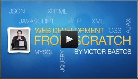 Become a web developer online course video screenshot