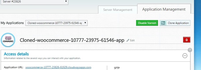 App After clioning into Amazon Ec2