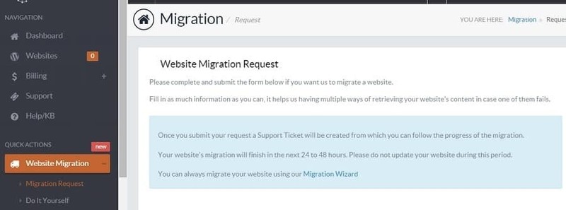 Migration Request