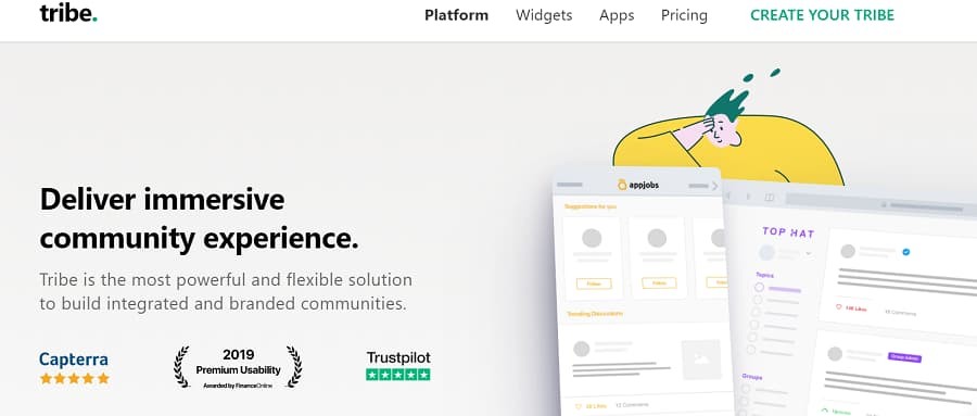 Use Tribe for Powerful Community Platform