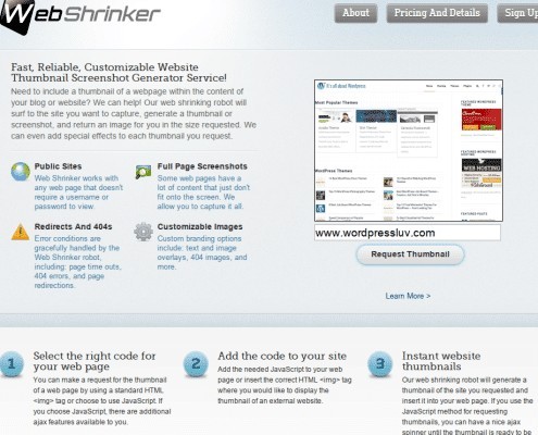 WebShrinker