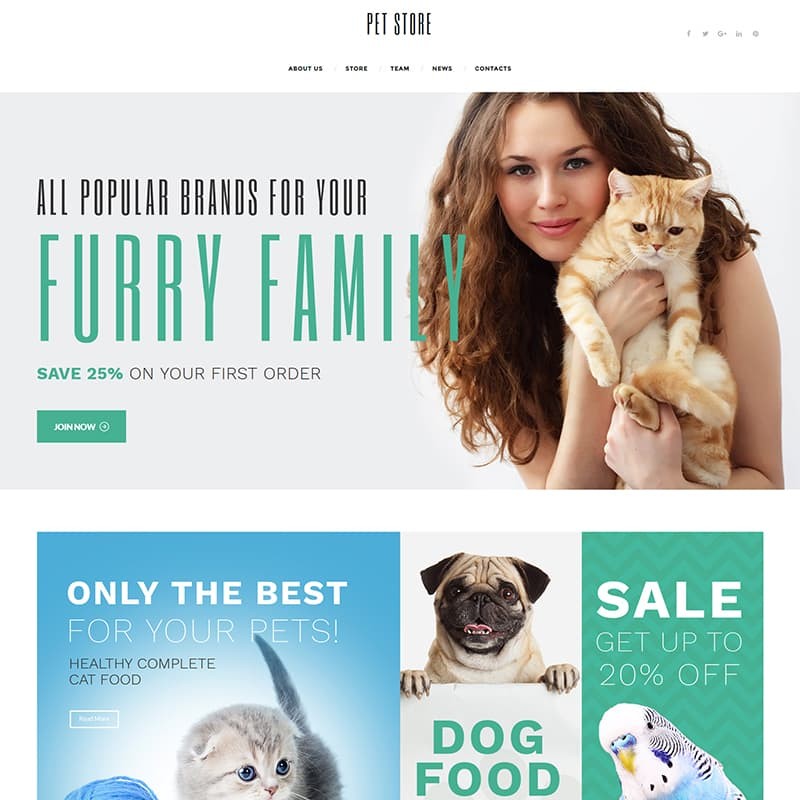 Pets - Supplies WooCommerce Theme