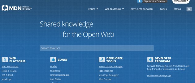 Mozilla Developer Network