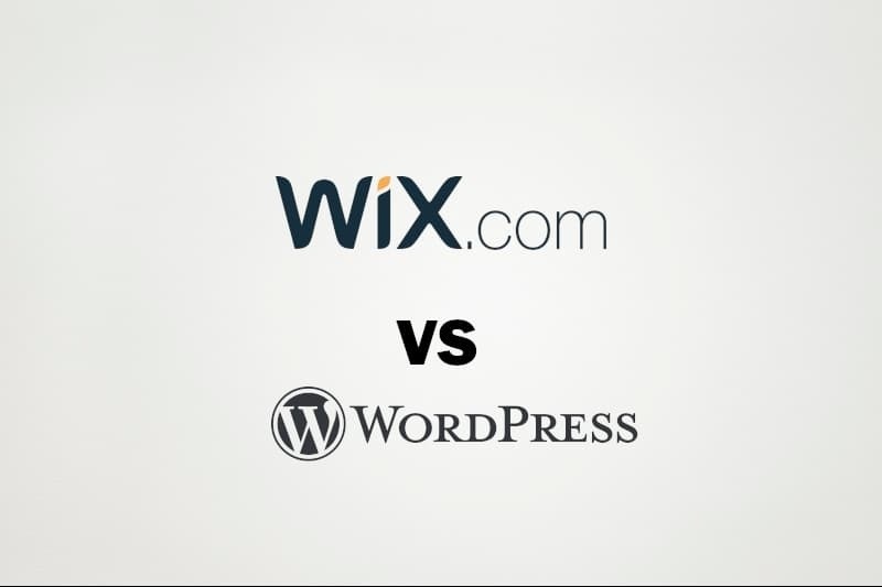 wordpress vs wix comparison by findbestwebhosting dot com