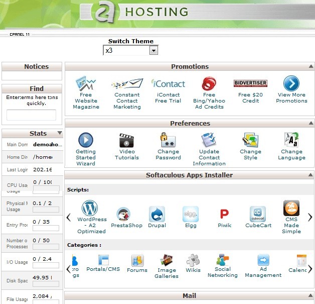 a2hosting-cpanel4