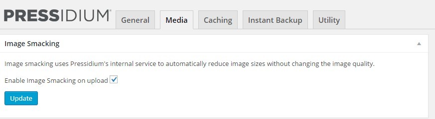 Pressidium plugin - Media Image Cruching