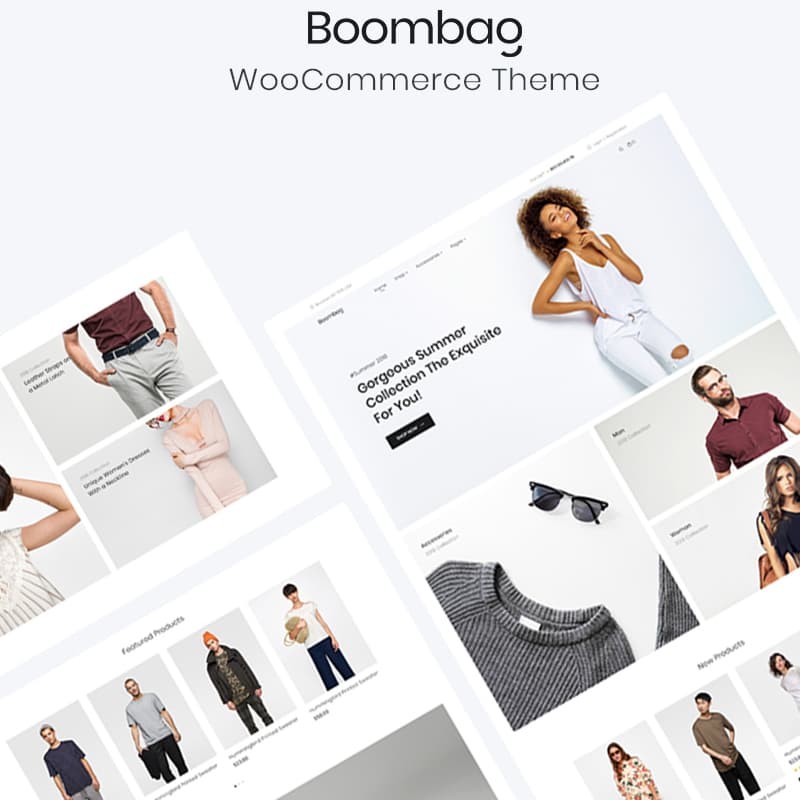 Boombag - Apparel ECommerce Modern Elementor WooCommerce Theme