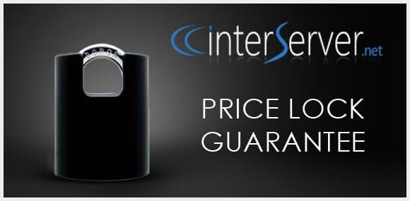 InterServer is only one of the few hosts that offers a price lock guarantee
